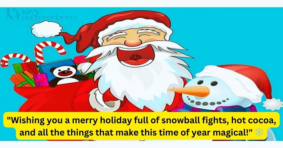 Funny and Festive Holidays Wishes for Kids 🎅