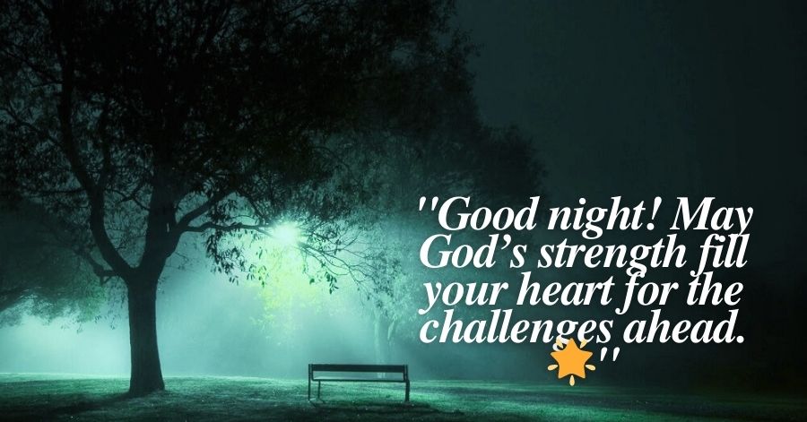 Inspirational Good Night Prayers for Strength and Hope