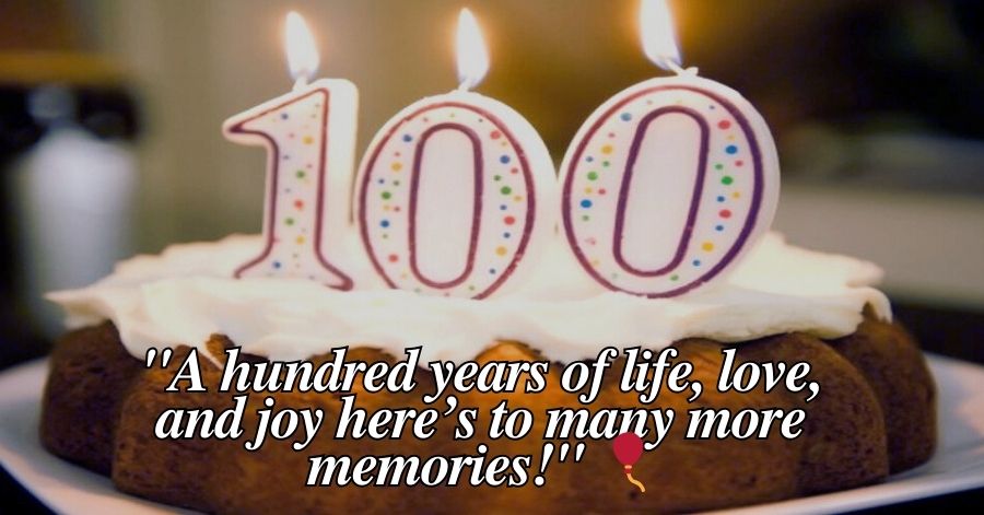 🏅 100th Birthday Wishes for a Century of Life