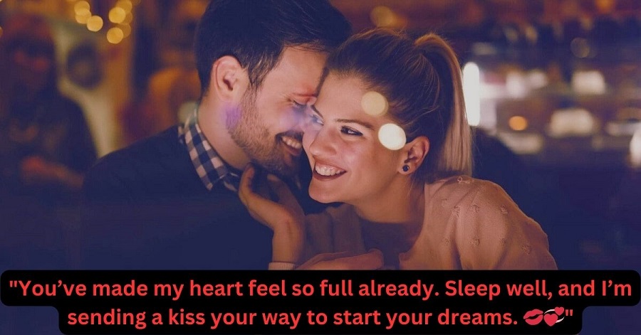 💑 Good Night Kiss Messages for New Couples