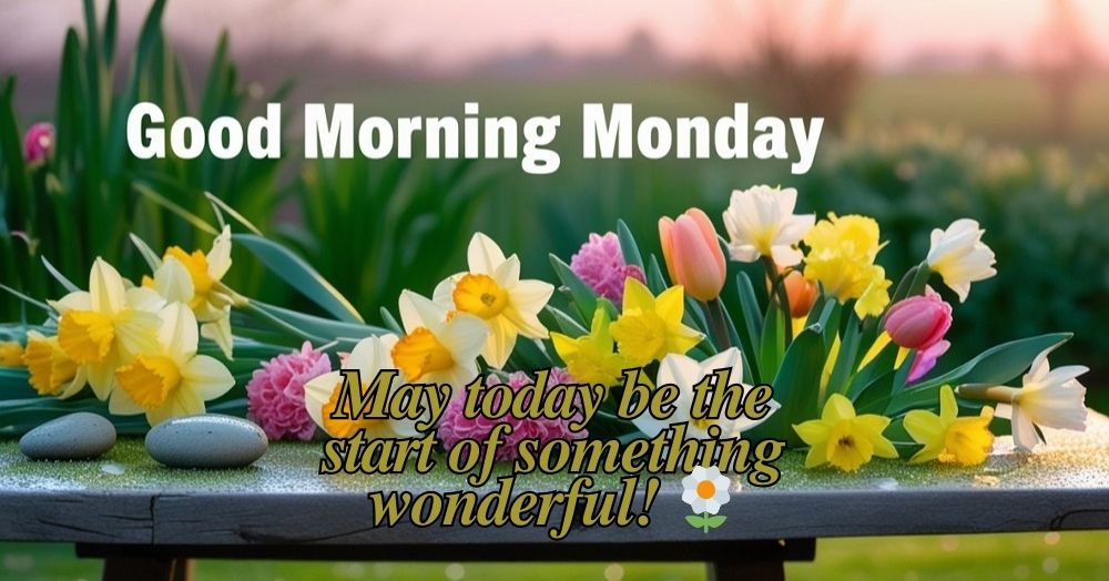 Good Morning Monday Wishes