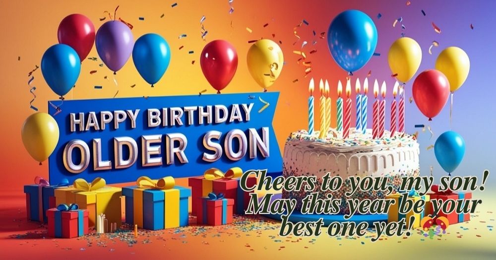  Happy Birthday Wishes For an Older Son