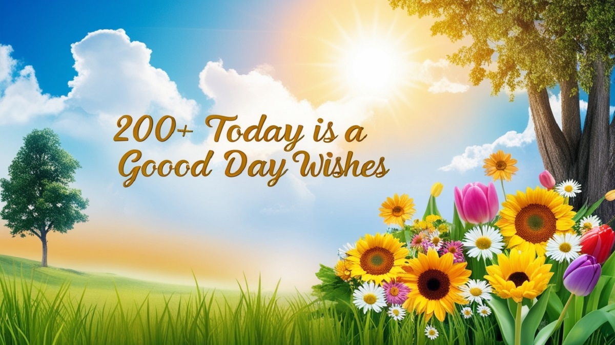 200+ Today is a Good Day Wishes