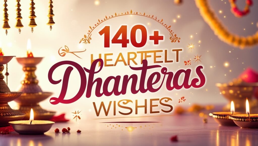 140+ Heartfelt Happy Dhanteras Wishes 1