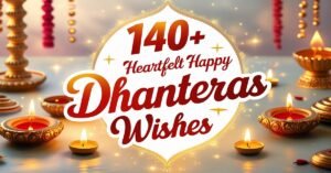 140+ Heartfelt Happy Dhanteras Wishes