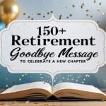 150+ Retirement Goodbye Message to Celebrate a New Chapter