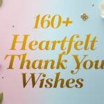 160+ Heartfelt Thank You Wishes