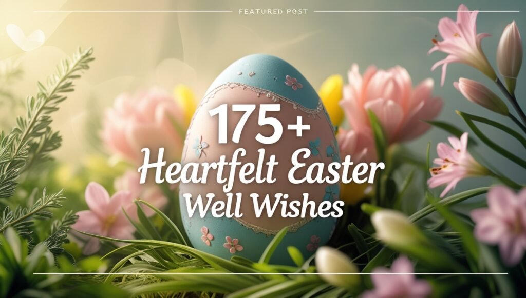 175+ Heartfelt Easter Well Wishes 2