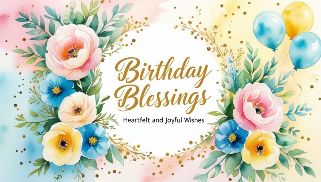 Birthday Blessings Heartfelt and Joyful Wishes 1