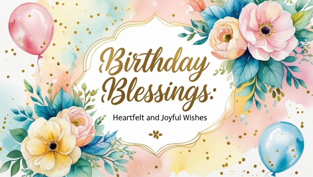 Birthday Blessings Heartfelt and Joyful Wishes 2