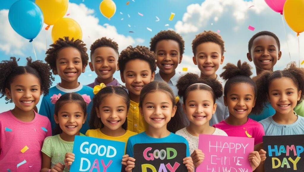 Good Day Messages for Kids 1