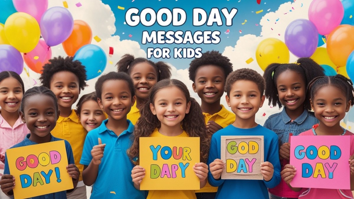 Good Day Messages for Kids