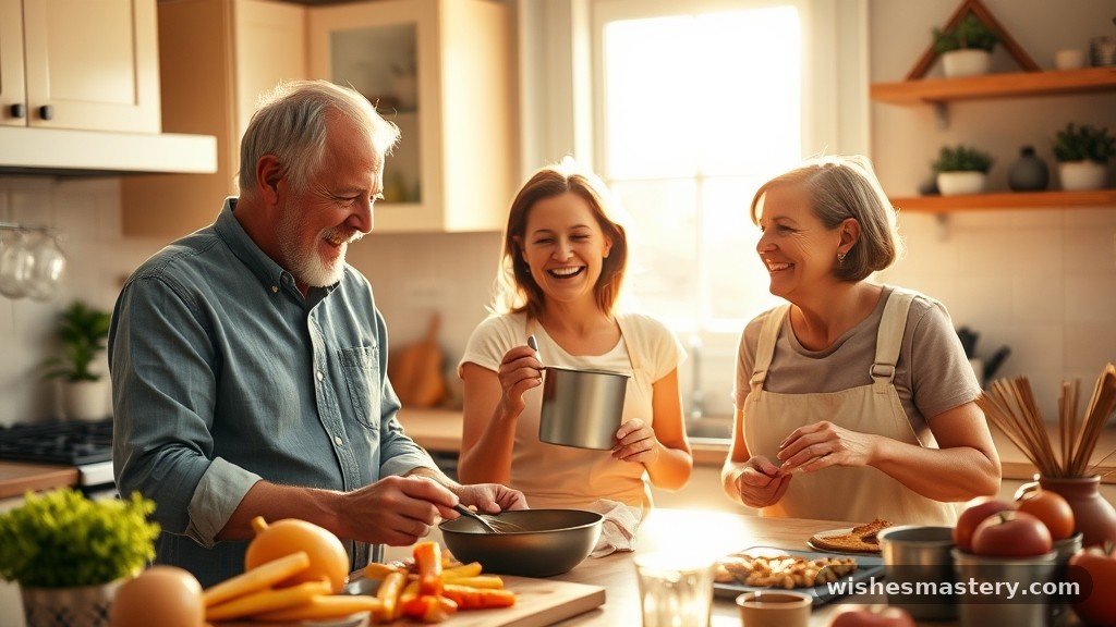 Casual 15th anniversary wishes for couple about culinary habits
