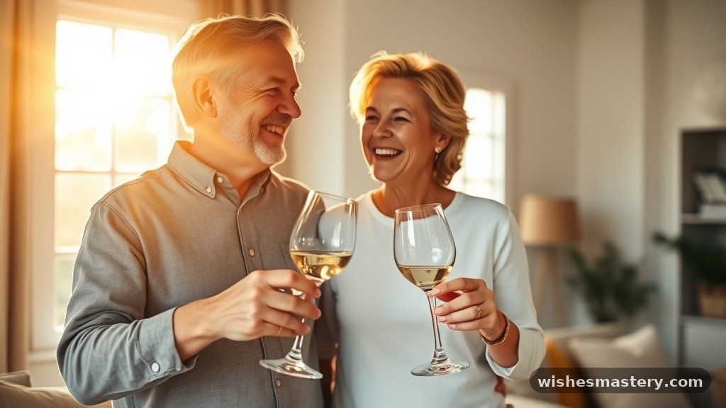 Funny 15th anniversary wishes for couple about crystal and glass