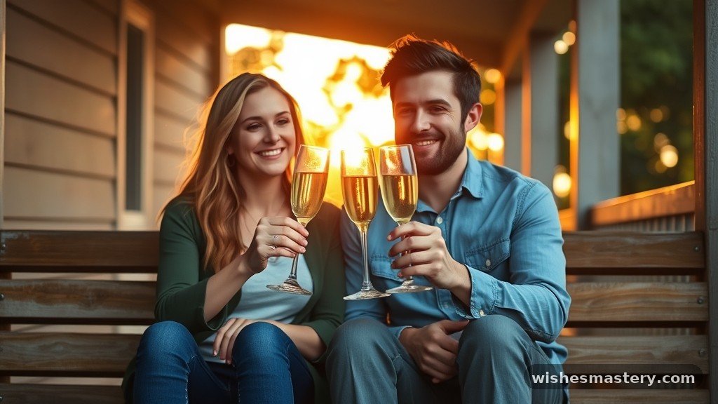 Short 15th anniversary wishes for couple social media captions
