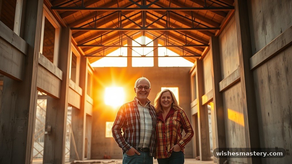 Thoughtful 15th anniversary wishes for couple using architectural metaphors