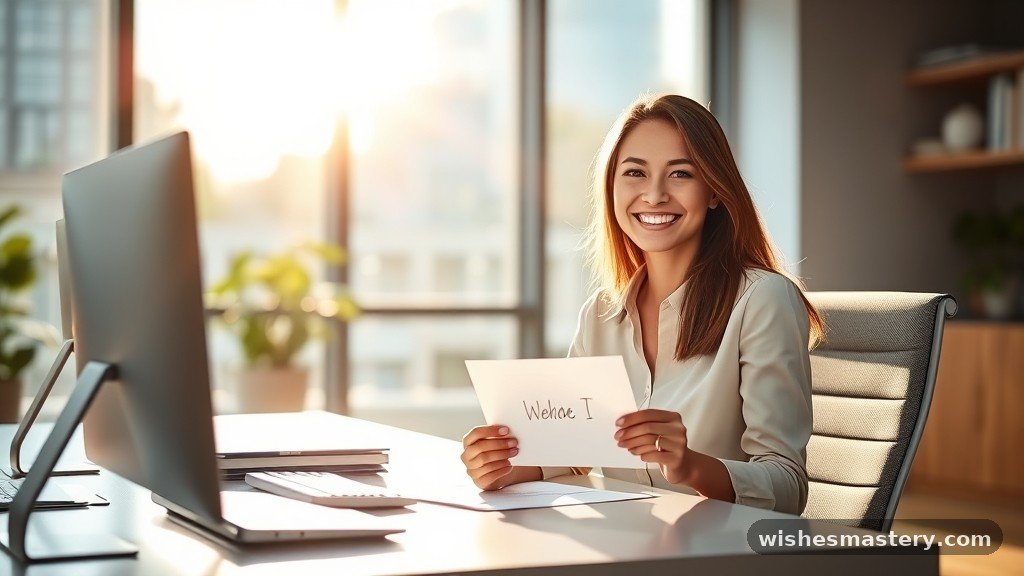 Warm best work anniversary messages for a company card