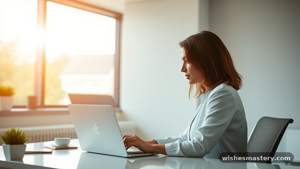 Creative first day of job wishes based on software and technology
