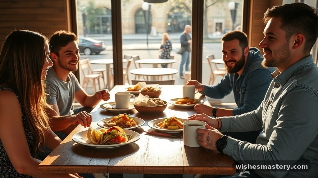 Merry tuesday wishes for friends about food