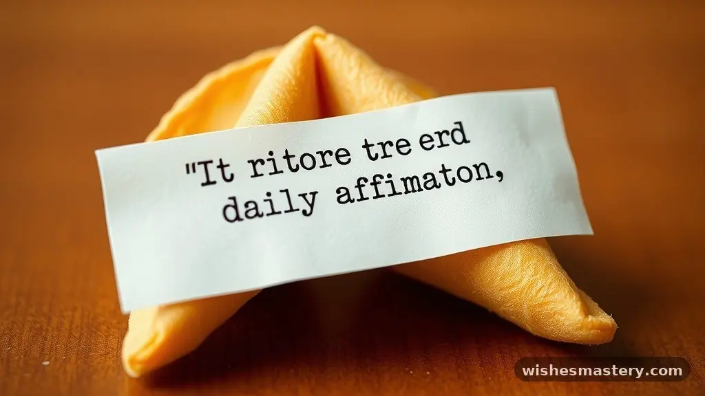 Fortune Cookie Sayings and Daily Affirmations - fortune cookie sayings