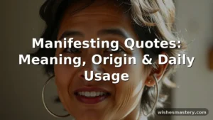 manifesting quotes