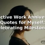 work anniversary quotes for myself