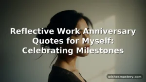 work anniversary quotes for myself